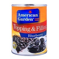 American Garden Topping Filling Blueberry 595gm
